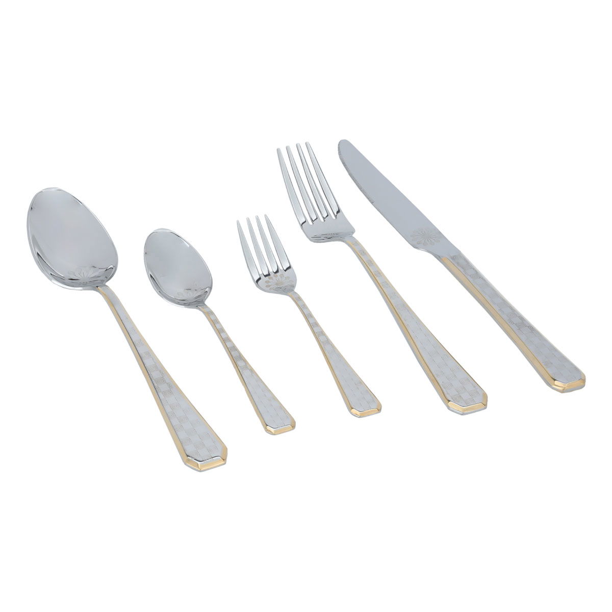 شنطة ادوات مائدة استيل السيف غاليري، 72 قطعة - فضي product image 4
