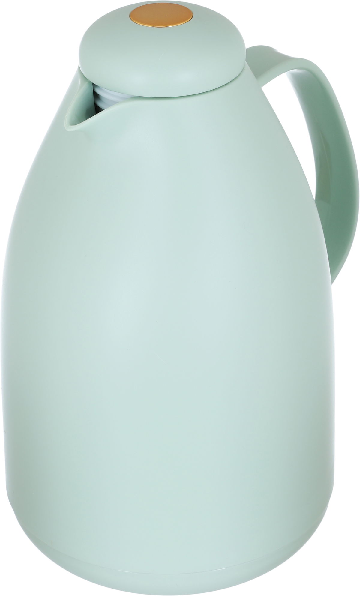 Al Saif Gallery thermos, 1.5 liters, thermal glass inner container, plastic outer shell - light green product image 2