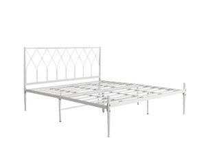 سرير حديد دبل، 100×180×200 سم - ابيض product image 2