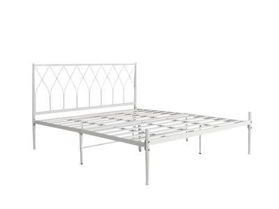 سرير حديد دبل، 100×180×200 سم - ابيض product image 2