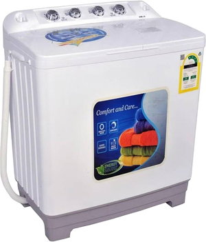 غسالة نصف اوتوماتيك دانسات، 5 كجم، حوضين، تحميل علوي، DW050 - ابيض product image