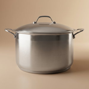 Steel Rocky Pot, 26 cm - Silver product image