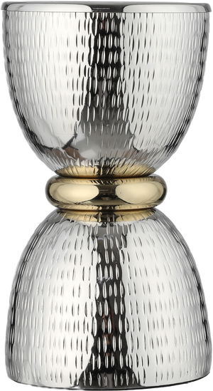 مبخرة ستانلس استيل السيف غاليري، 10.5x10.5x19.5 سم، قاعدة - فضي ذهبي product image 2