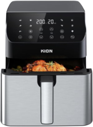 قلاية كيون، 1800 واط، 6.5 لتر، 10 برامج، شاشة ديجيتال، 340-FS-FAF6517DP00 - فضي اسود product image