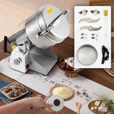 مطحنة متعددة الوظائف ويننج ستار، 500 جم، 900 واط، 6 شفرات، مؤقت، ST-9401 - فضي product image 7