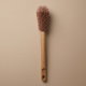 فرشاة تنظيف قوارير خشب سيلكون السيف غاليري، 31x5 سم، يد خشبي - خشبي فاتح وردي product image 1