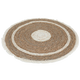 مفرش طاولة خوص دائري السيف غاليري، 50×50 سم - بني product image 1