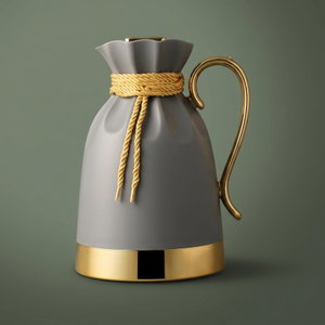 Balqis Everest Thermos, 1 Liter, Inner Glass, Pressure Cooker - Dark Grey product image