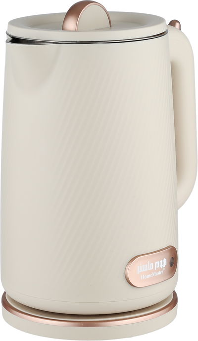 غلاية ماء كهربائية هوم ماستر، 1500 واط، 1.8 لتر، HM-624 - بيج نحاسي product image 3