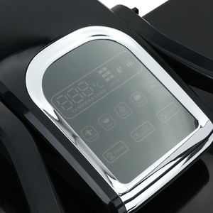 مكواة ضغط بالبخار استيل إديسون، 2200 واط، 1 لتر، شاشة رقمية، SYP8810/32BK - أسود فضي product image 6