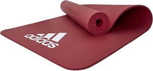 بساط يوغا سيليكون أديداس، 180×60×0.5 سم - أحمر product image