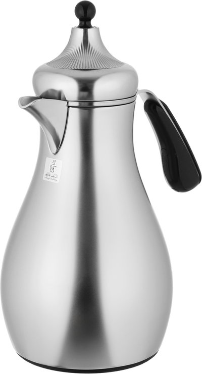Al Saif Gallery Sama Thermos Set, 0.7/1 Liter, 2 Pieces, Inner Glass Container, Stainless Steel Outer Body - Silver product image 9