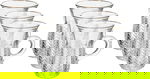 Max Glass Tea Cup Set, 88 ml, 6 Cups - Clear product image 1