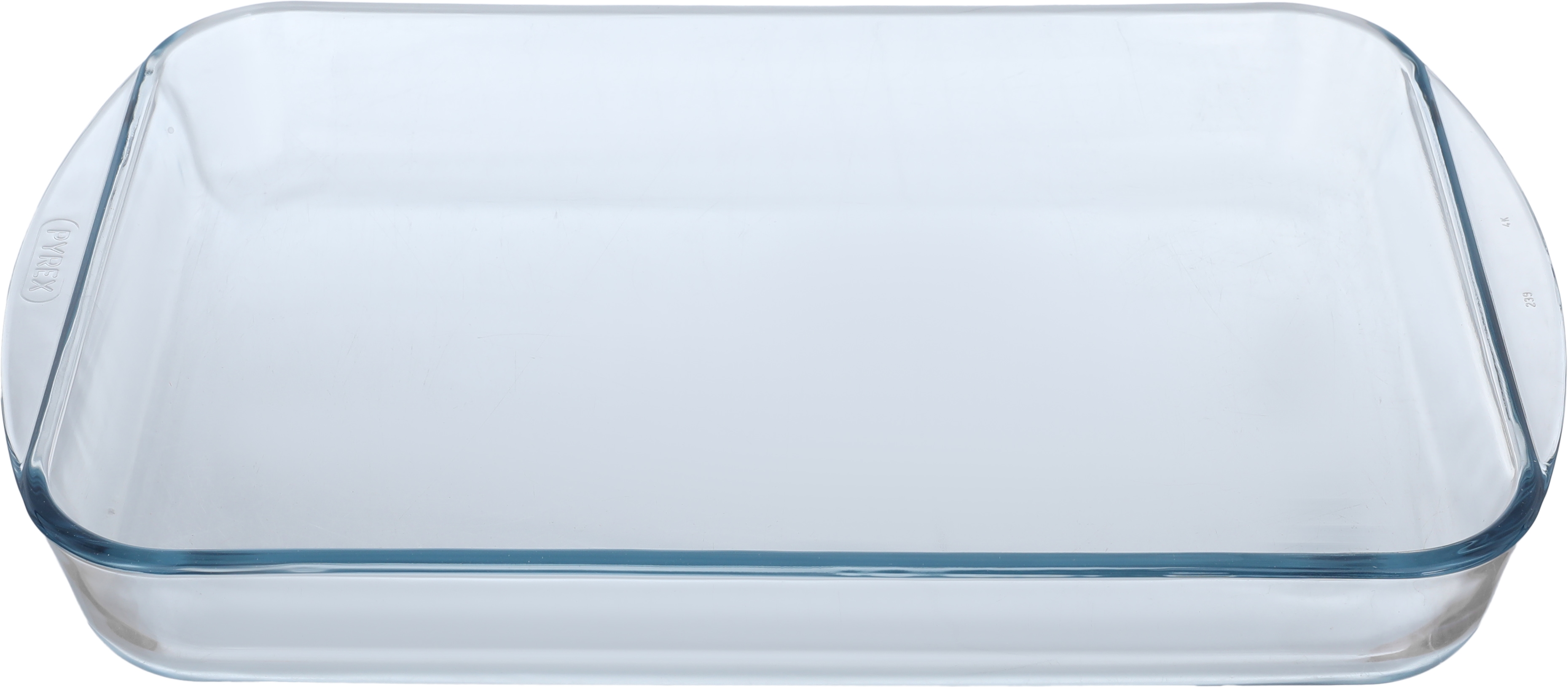 طقم صينية طهي زجاج بايركس، 2 قطعة، مستطيل - شفاف product image 3