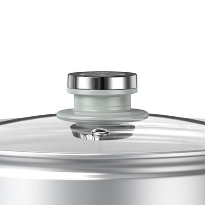 قدر ارز كهربائي ويننج ستار، 4 لتر، 700 واط، غطاء زجاجي، ST-9310 - بينك product image 11