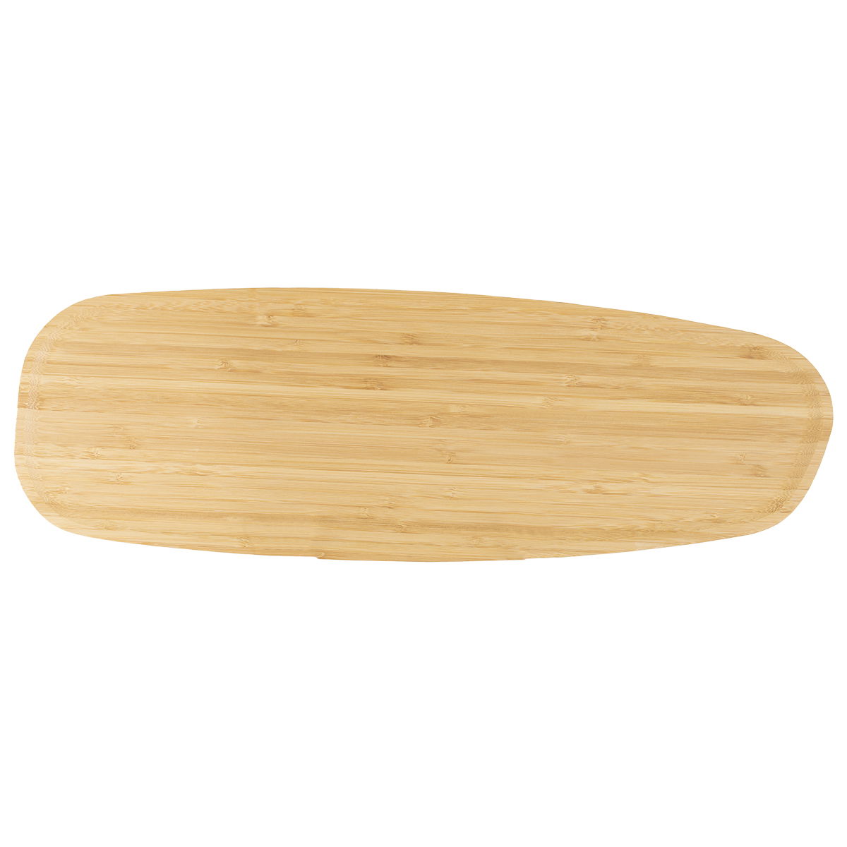 Al Saif Gallery wooden serving plate, 45x16.6x2 cm, oval, large - beige product image