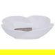 صحن سلطة بلاستيك السيف غاليري، 26×26×6 سم، دائري - أبيض product image 1
