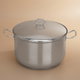 Al Saif Gallery Steel Pot (Laura), 28 cm - Silver product image 1