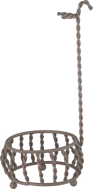 حامل ملاعق هندي ستانلس ستيل السيف غاليري، 11.5x11.5x22.5سم - فضي كابتشينو product image 2