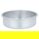 Al Saif Gallery Aluminum Cake Mold, 21.8X21.8X6.3 Cm - Silver product image 1