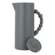 Al Saif Gallery Royal 7 thermos glass, 1 liter, plastic outer shell - gray product image 3