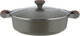 طقم قدور داي كاست الومنيوم روبوست، 9 قطع، غطاء زجاج، يد سيليكون - رمادي product image 8