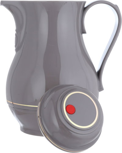 Rotpont Thermos, 500 ml, plastic outer shell, glass inner shell, plastic outer shell - gray product image 5