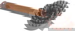 فرشاة غسيل أواني بلاستيك السيف غاليري، 1 قطعة - خشبي product image 3