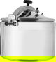 Saif Plus Aluminum Pressure Cooker, 75 Liters - Silver product image 2