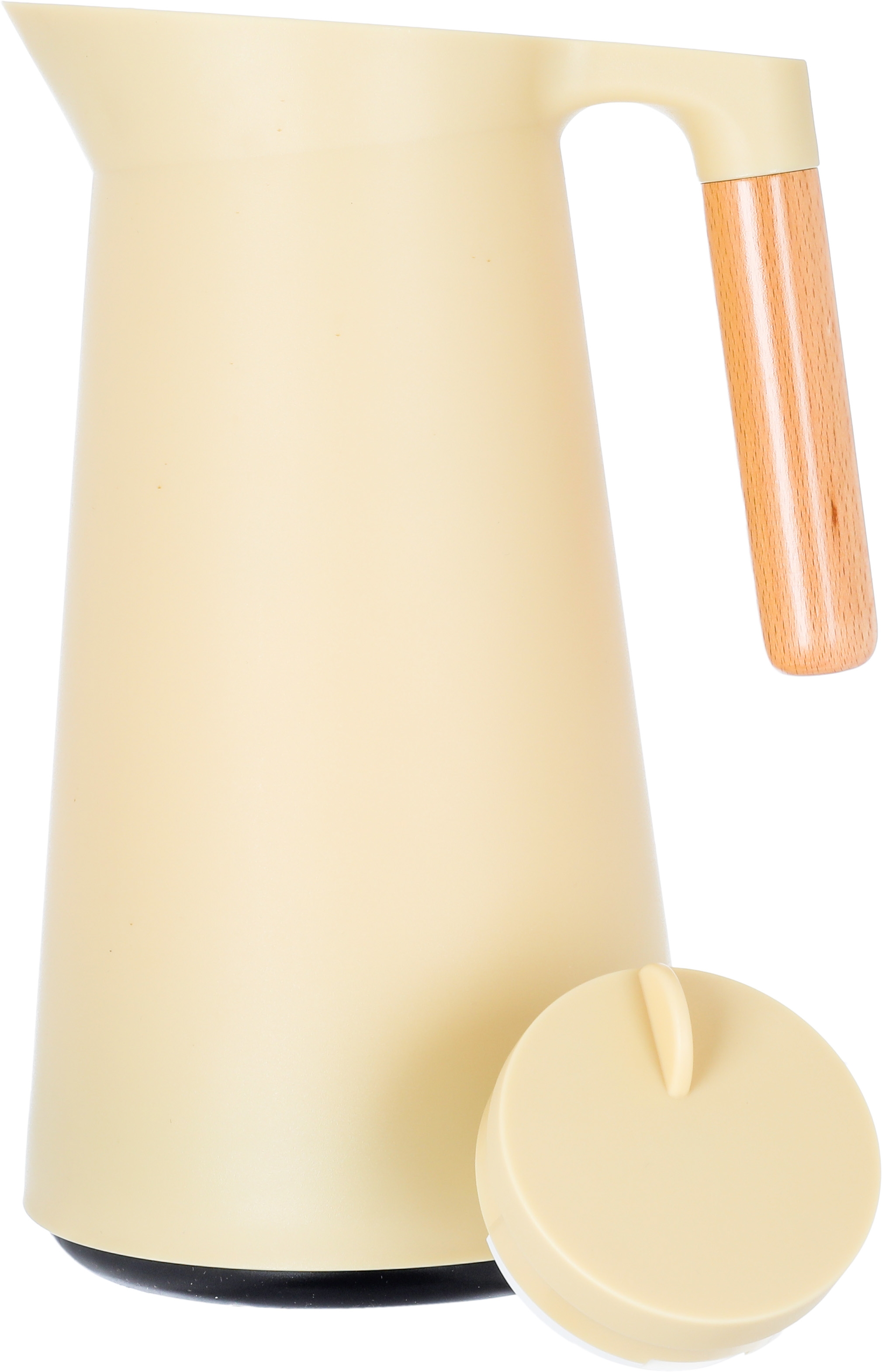 Timeless Linda Thermos, 1 liter, thermal glass inner container, plastic outer shell - beige product image 3