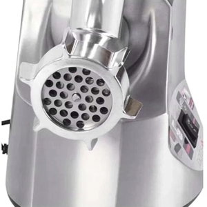 مفرمة لحم كهربائية دوتس، 800 - 2000 واط، تحكم يدوي، الدوران العكسي، MG-198 - فضي product image 2