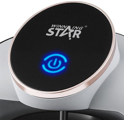 ماكينة قهوة تركي ويننج ستار، 250 مل، 550 واط، ST-9897 - فضي اسود product image 4