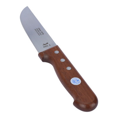 Al Saif Gallery steel knife, 7 inches, Japanese, wooden handle - brown product image 2