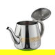إبريق شاي استيل السيف غاليري، 0.68 لتر، منقوش - فضي ذهبي product image 3