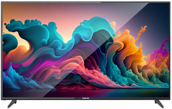 تلفزيون LED سمارت نيكاي، 50 بوصة، 4K UHD، اندرويد، 2 ريموت، UHD50SLED - اسود product image