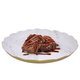Al Saif Gallery Fiber Serving Plate, 41X41X2.6 Cm, Round - White Marble product image 1
