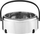 Al Saif Gallery Stainless Steel Food Container Set, 3 Pieces - Silver Black product image 3