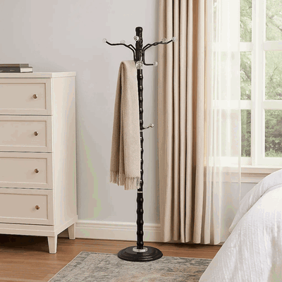 Metal Modern Clothes Hanger, 173 X 46 Cm - Black product image 3