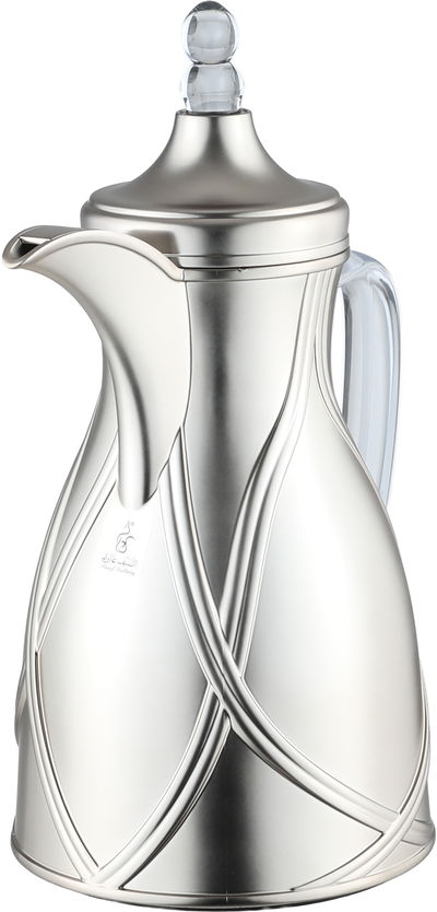 طقم ترامس طيف السيف غاليري، 0.7 / 1 لتر، 2 قطعة، خامة داخلية زجاج، يد شفاف، غطاء ضغاط - فضي product image 8