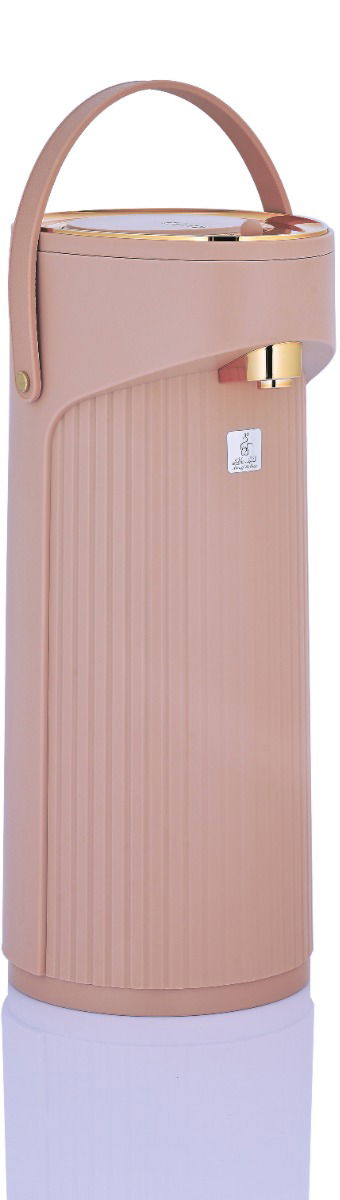 Good Glory Thermos, 2.2 liters, glass inner container, plastic outer shell - light golden brown product image