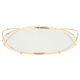 Tofareh SteelAl Saif Gallery, oval - silver product image 1