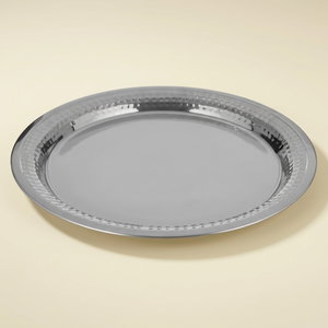 تبسي ستانلس ستيل الصحاح، 60 سم، منقوش - فضي product image