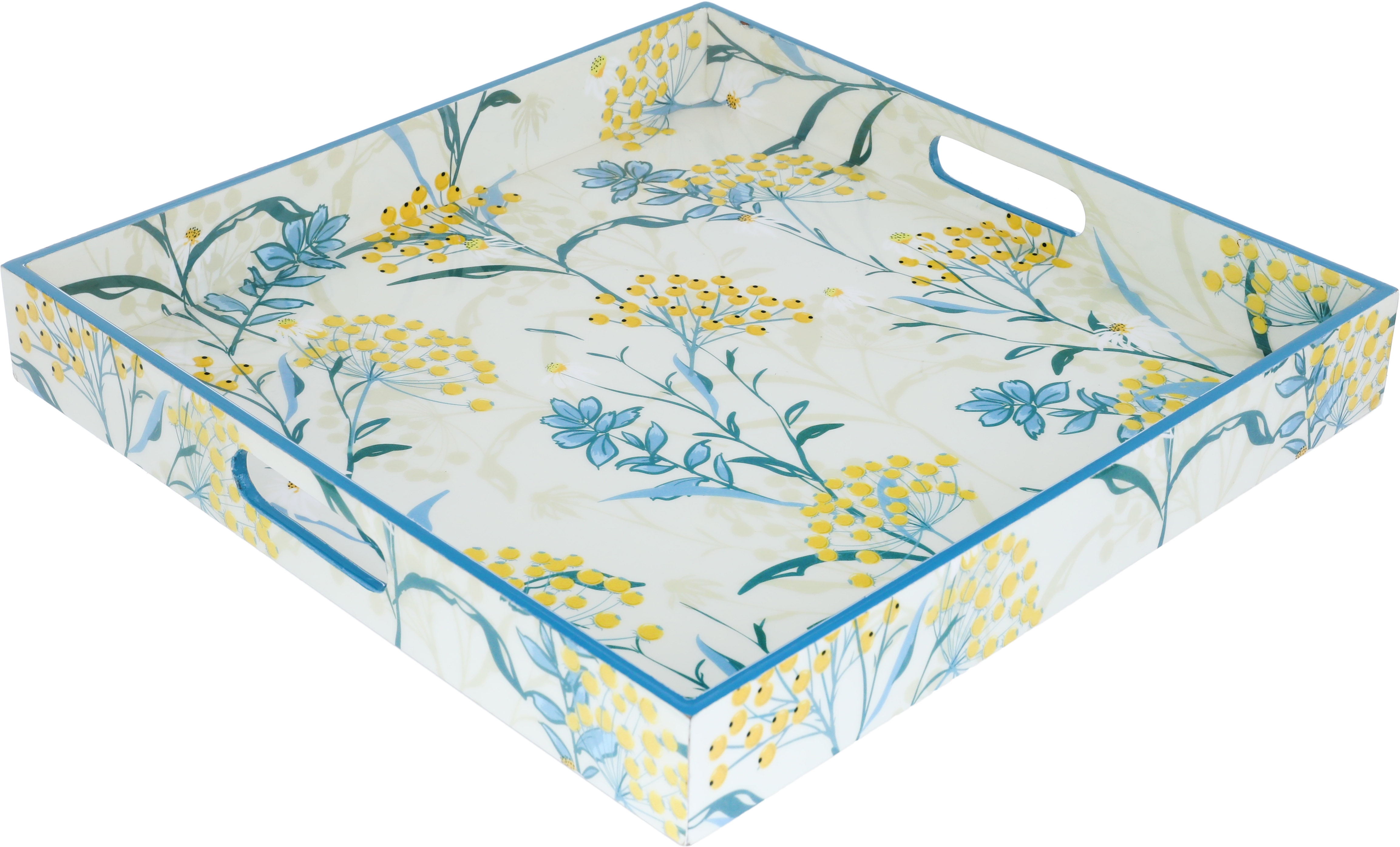 Alsaif Gallery Plastic Tray, 40x40x5 cm - Multicolor product image 2