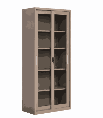 دولاب ملفات معدن، 185×85×40 سم - بيج product image 3