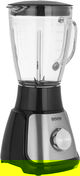 خلاط استيل 3×1 إديسون، 500 واط، 1.5 لتر، 5 سرعات، BL1055MC-CB - اسود فضي product image 2