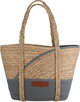 Al Saif Gallery Wicker Thermos Bag, 45x30 cm - Dark Gray Beige product image 2