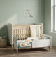 سرير اطفال خشب، 130×70 سم - ابيض product image 2