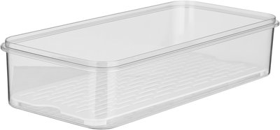 Box With Plastic Lid, Al Saif Gallery, 34X17X8 Cm - Clear White product image 4