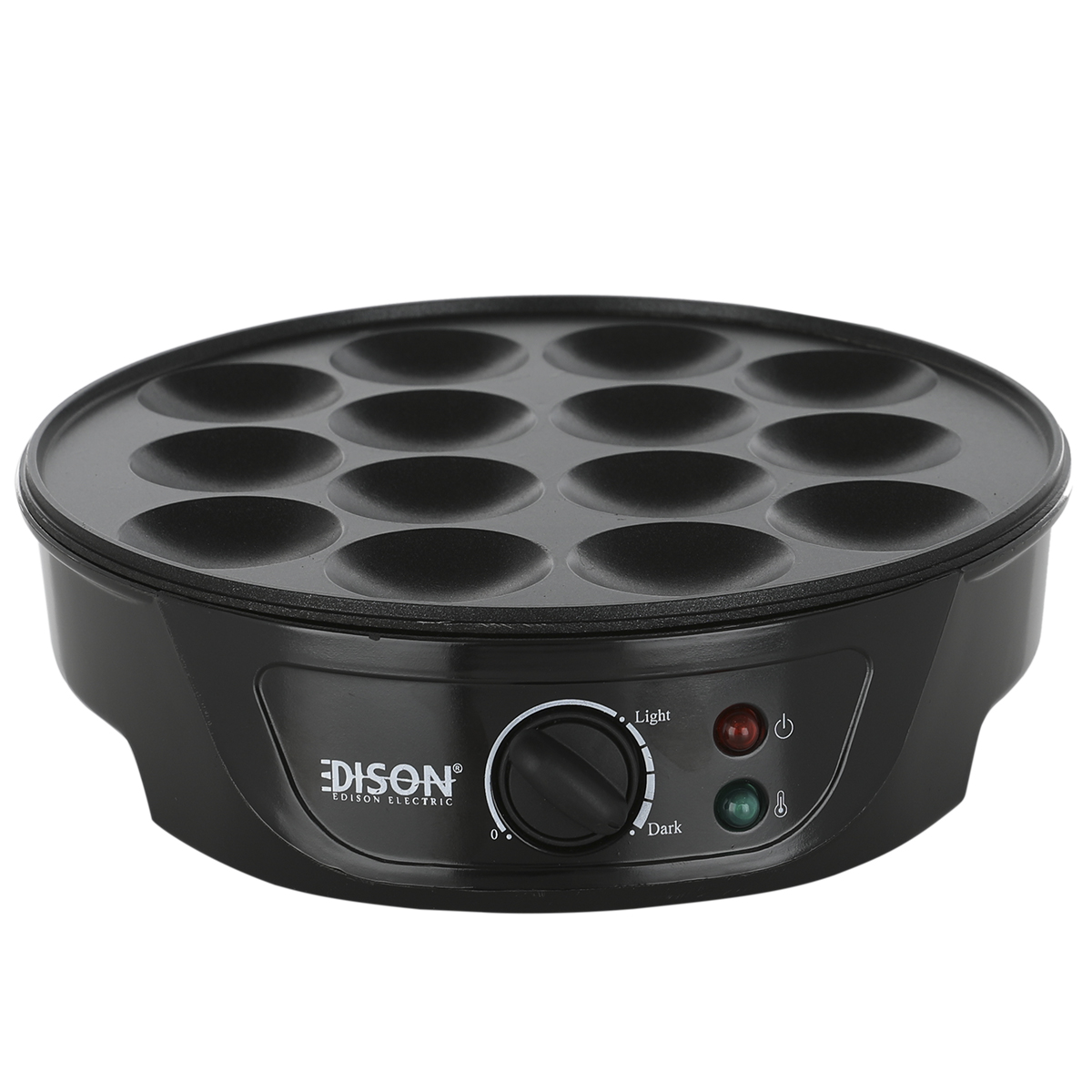 صانعة ميني بان كيك إديسون، 750 واط، 14 عين - أسود product image