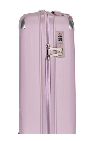 طقم شنط سفر بولي بروبيلين ليمرا، 3 مقاسات، 4 عجلات، بزاوية 360 درجة، LMA-PP509 - بنفسجي product image 5